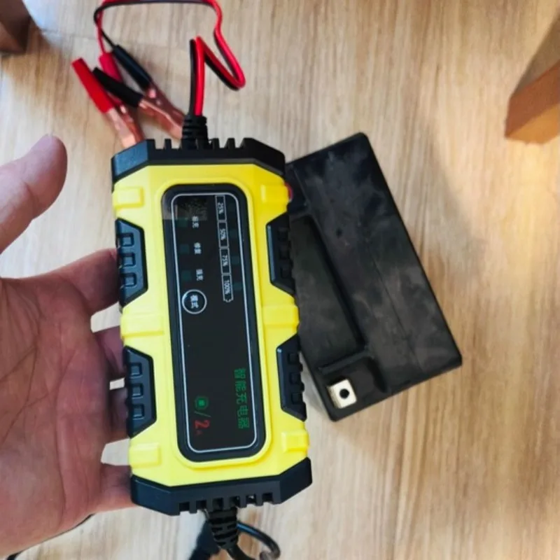 

Зарядные устройства для автомобильных аккумуляторов 6В 12В 25Вт, для свинцово-кислотных аккумуляторов, с функцией умного импульсного восстановления, устройство для зарядки мотоциклетных аккумуляторов