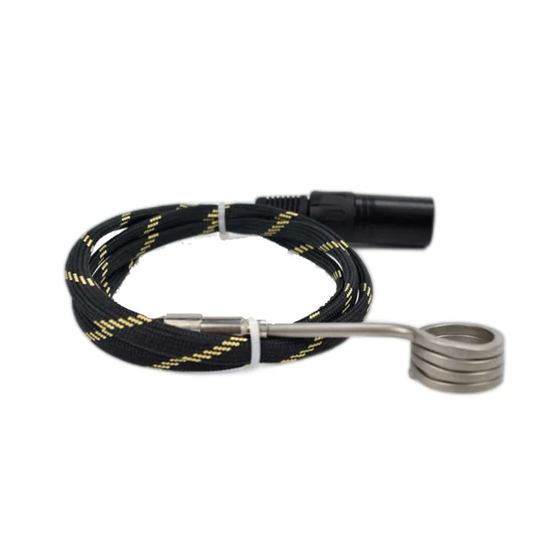 BK  model heater heating element temperature controller PID type K with power cord  and coils 3 sets