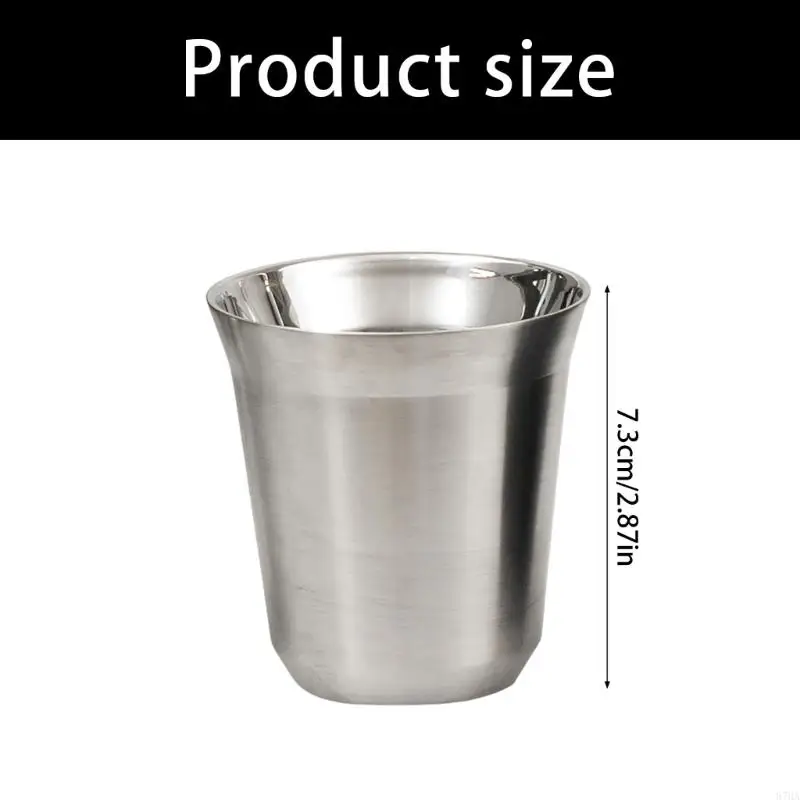 Stainless Steel Coffee Mug With Double Layer Insulation For Hot And Cold Drink For Offices Home Travel 87HA
