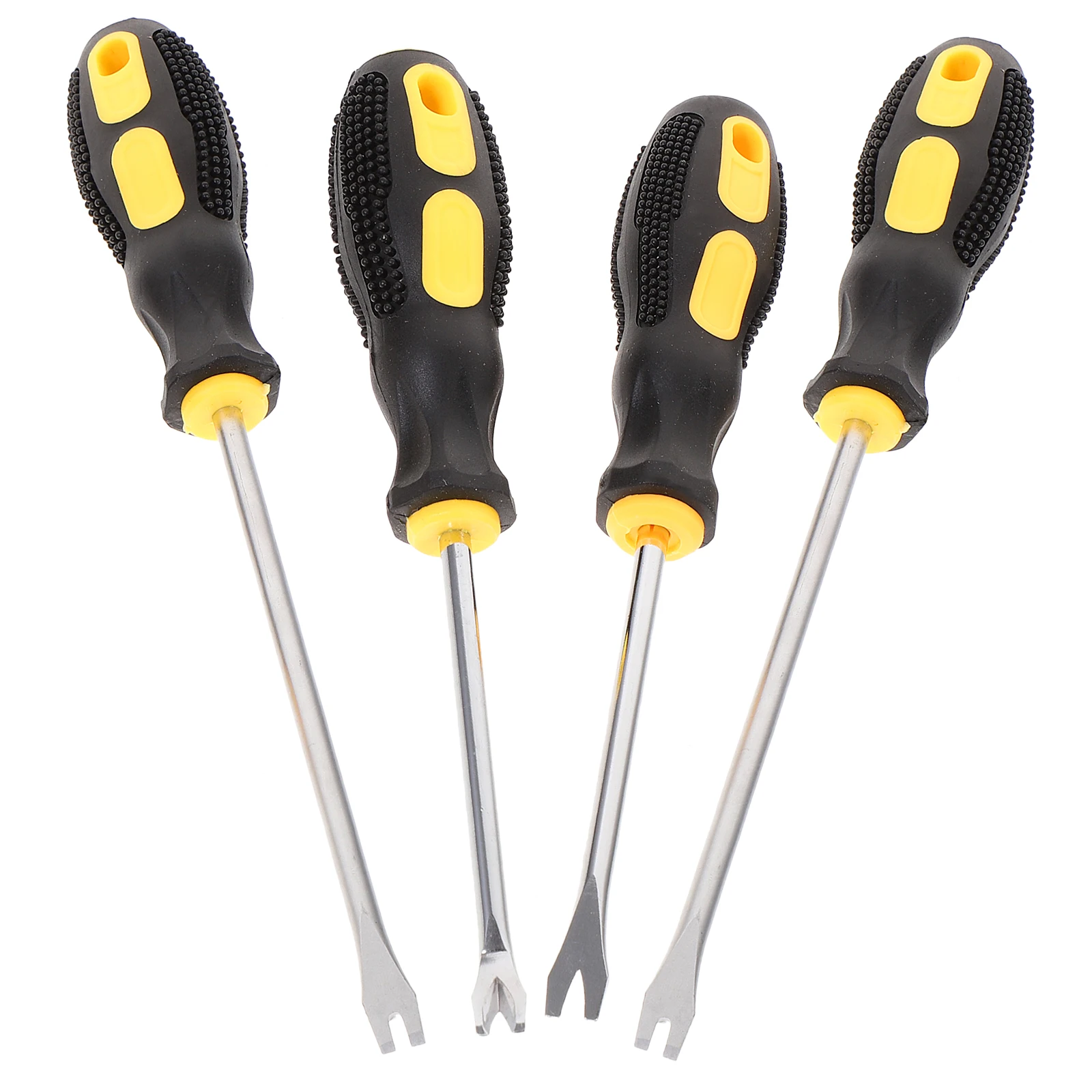 

4pcs Nail Puller Staple Remover Tools 4inch U V Shaped Extractor Manual Removal Office Use Practical Steel Quenched Carpentry