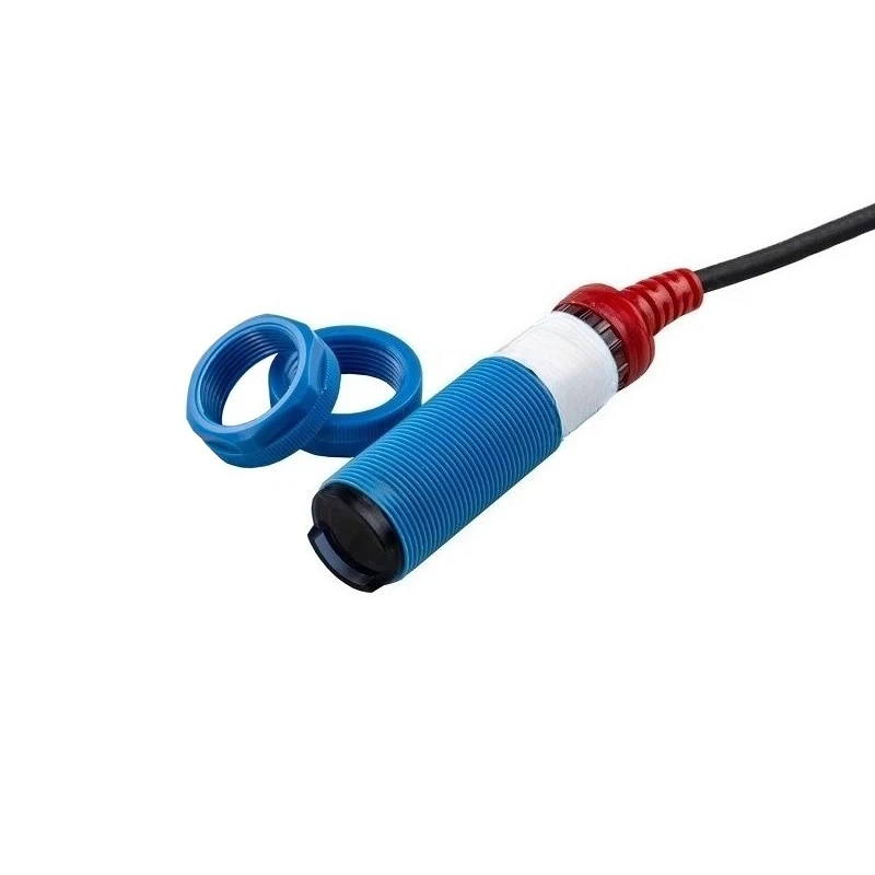 Mirror Reflective Photoelectric Sensor M18 12 ~ 24 V, Sensing Distance 2m