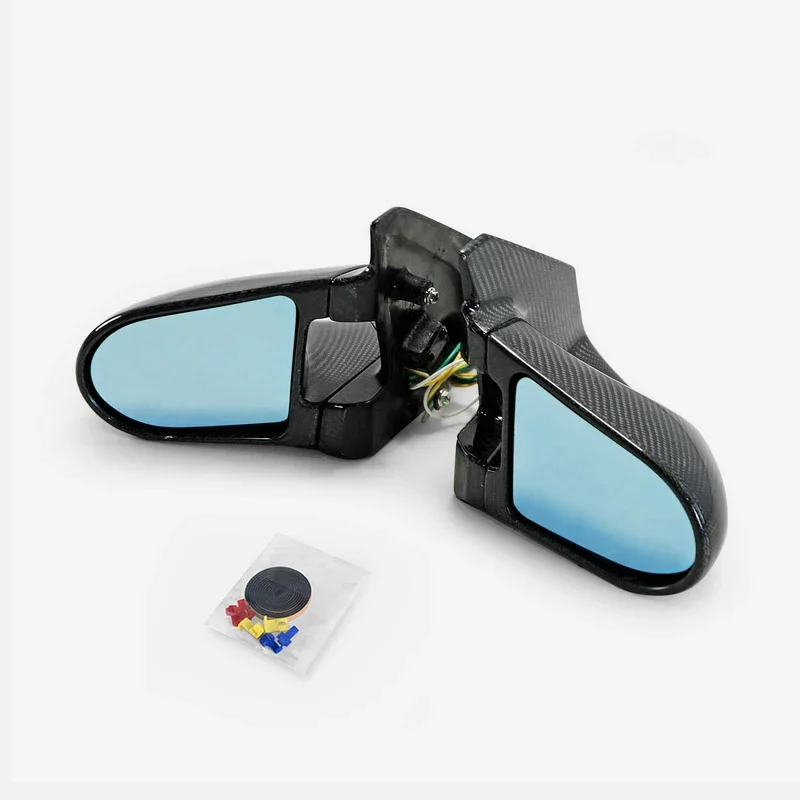 For EVO 7 8 9 CT9A Ganador Carbon Fiber Car Accessories Side Aero Mirror (Right Hand Drive Vehicle) - view 2