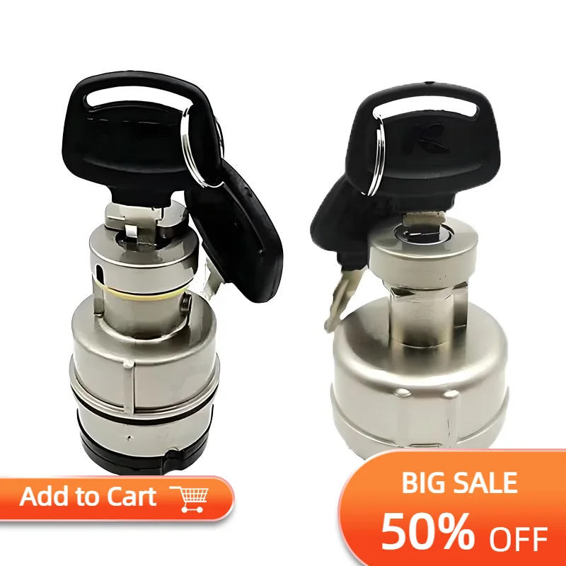 

Start Ignition Switch Electric Door Lock Excavator Spare Parts Fits Kato 512 700 820 1032 1250 1430r-1-3