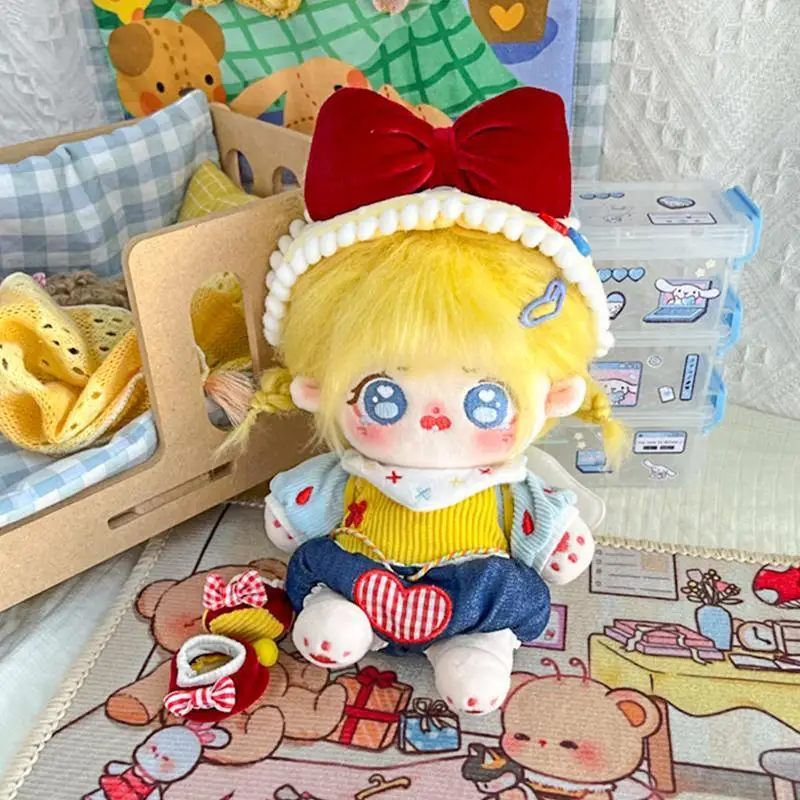 

New Idol Doll Plush Cotton Star Dolls Kawaii Stuffed Plushies No Attributes Dolls Toys Fans Collection Gifts