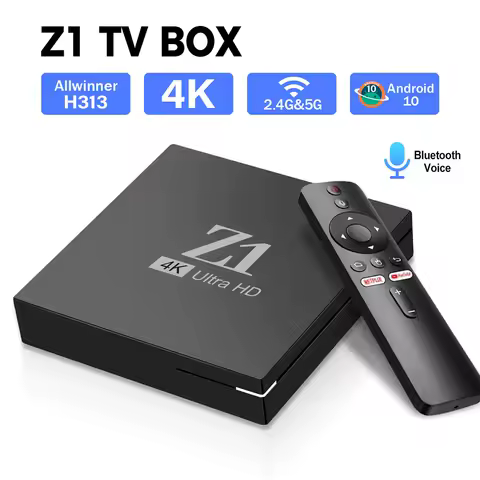 Z1 Android TV Box Allwinner H313 4K Dual WIFI 2GB16GB WiFi 2.4/5G Android 12 ATV Smart TV Stick Android Media Player Set-top Box