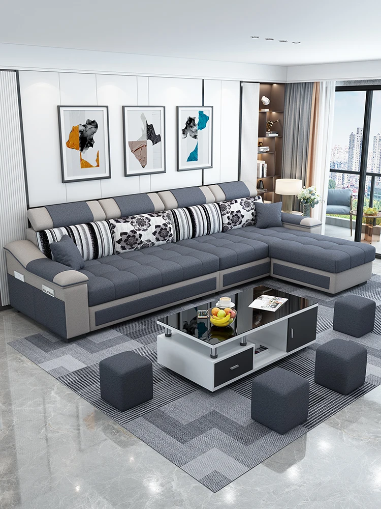

Sofa, modern, simple 2025 new model, living room, rental room, small apartment, furniture combination