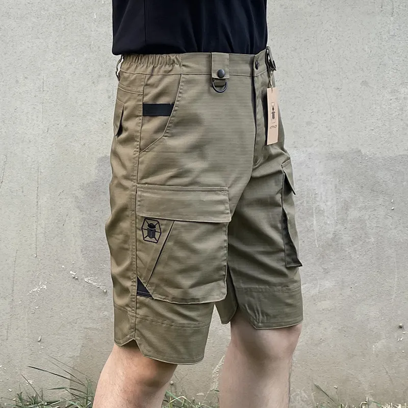 

Scarab Scout Series Tactical Work Shorts for Men with Multiple Pockets and Anti-Scratch Features
