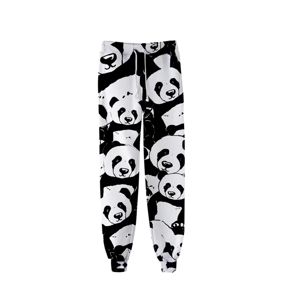 

Animal panda 3D Print Joggers Pants Men Women Funny Cartoon Sweatpants Sports Fitness Loose Hip Hop Trousers Dropship RZ488