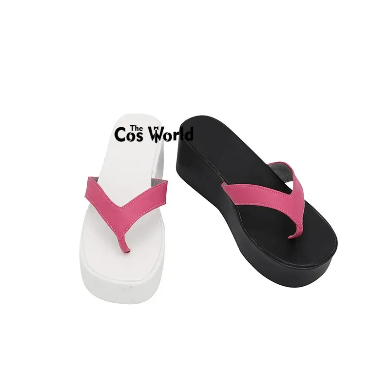 2020 Magci Mirai Miku 애니메이션 맞춤형 코스프레 플랫 슈즈