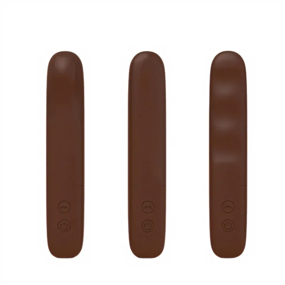 Chocolate Vibrating Massager Oscillating Motion Female-oriented Instant Arousal Intimate Toy Couples' Flirtation AV Sex Toy USB