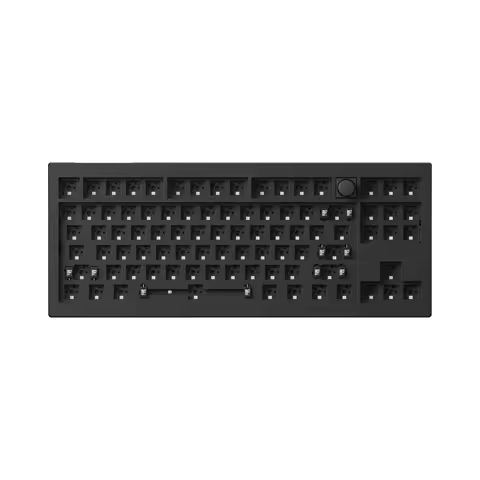 Keychron V3 Max Barebone Knob Version QMK/VIA Wireless Custom Mechanical Keyboard RGB Backlight Hot-Swappable