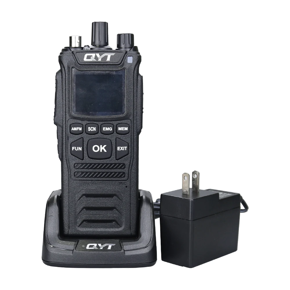 2026 Original QYT 27MHz（26.965-27.405MHz）CB-58 Radio Standard Handheld 40 Channel  AM/FM CB Radio(4W Handheld Walkie Talkie)