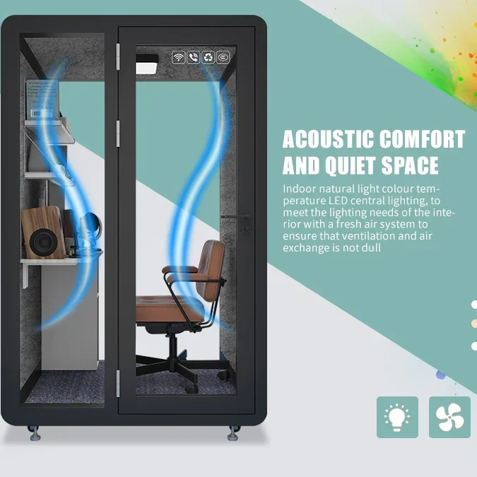 Mute Furniture Acoustics Portable Mute Private Work Soundproof Booth Office Pod