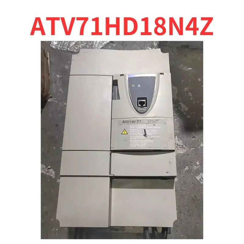 Second-hand  ATV71HD18N4Z   inverter    test  OK     Fast Shipping