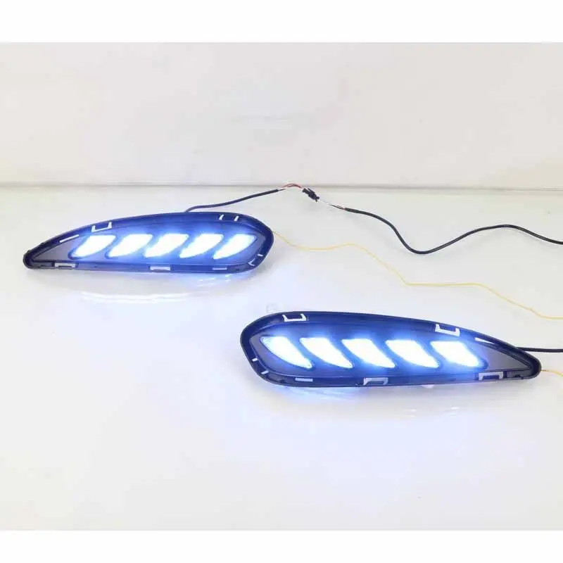 SAAR مناسبة ل 22 نموذج الجدار العظيم Ola Haomao غطاء الضباب الأمامي تعديل LED النهار تشغيل بدوره مصباح إشارة مكافحة #3