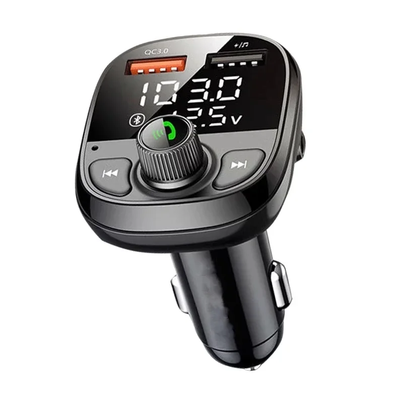 

Car Bluetooth Mp3 Player 5.0 Lossless Receiver Automotive Supplies Multi-function Cigarette Lighter Usb Fast Charge