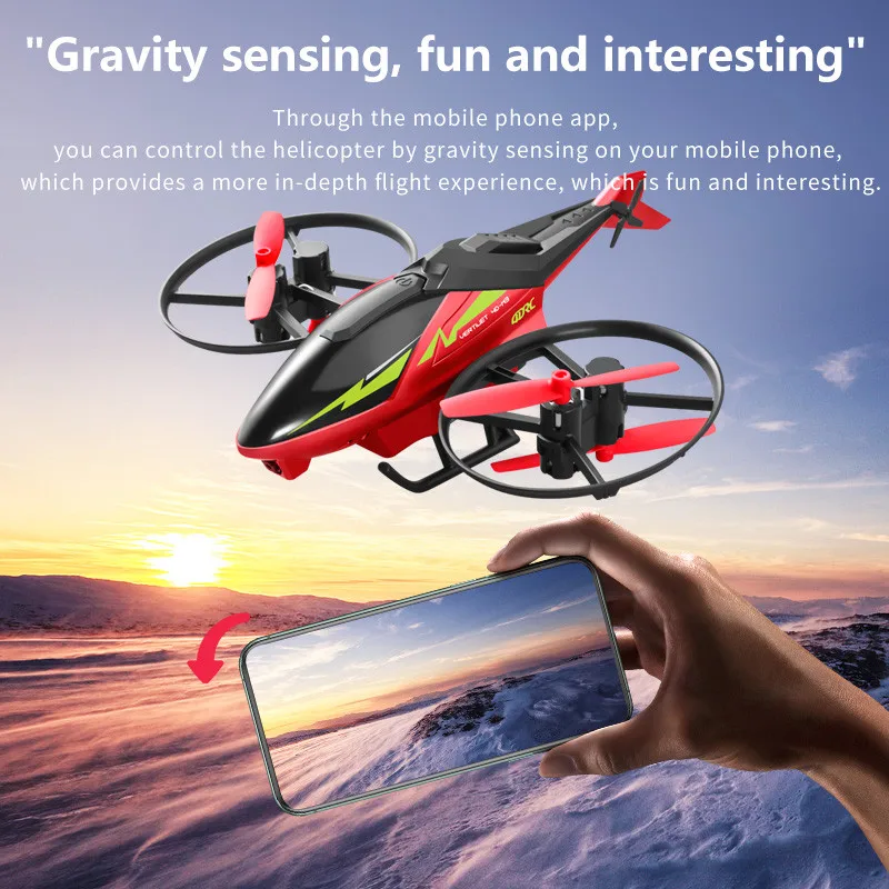 2021 NEW M3 RC Helicopter 6CH 2.4G 3D Aerobatics Altitude Hold HD Wide-angle Camera Helicoptero Control Remoto Toys drone