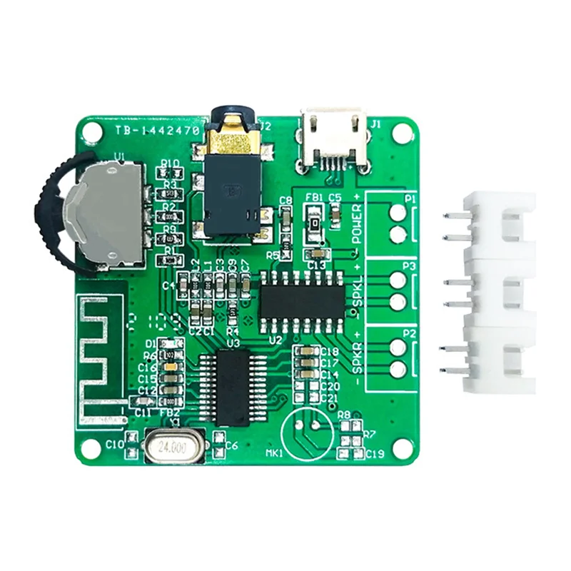 Stereo Bluetooth 3W 5W Power Amplifier Board PAM8406 Digital Power Amplifier Module DIY Bluetooth 5.0 Speaker