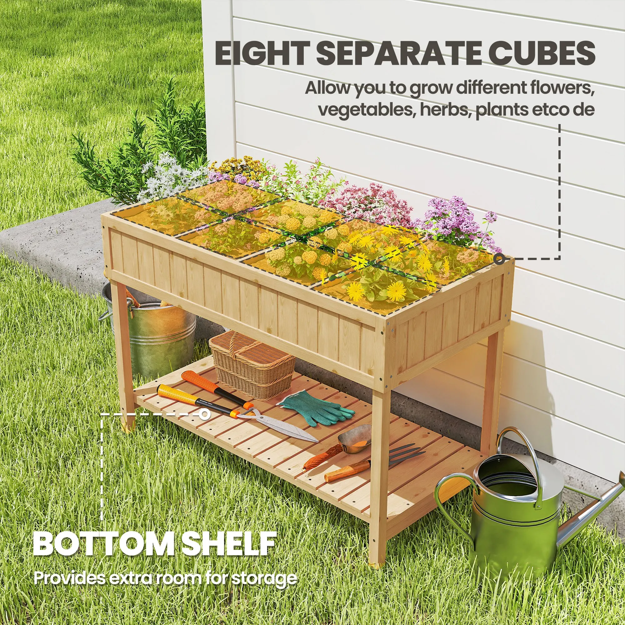 Support de plantes de jardin n - Garden Storage Box avis et prix