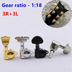 Original Genuine 3R+3L Guitar Machine Heads Tuners  1:18