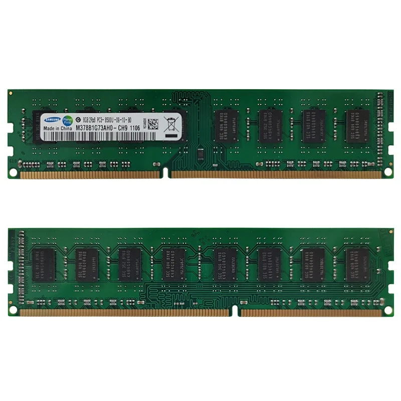 Imagem -03 - Samsung-ram do Computador do Desktop Ddr3 Ddr3l 8gb 16gb Dimm 1066mhz 1333mhz 1666mhz 1866mhz 240pin 1.35v 1.5v Pc310600 12800