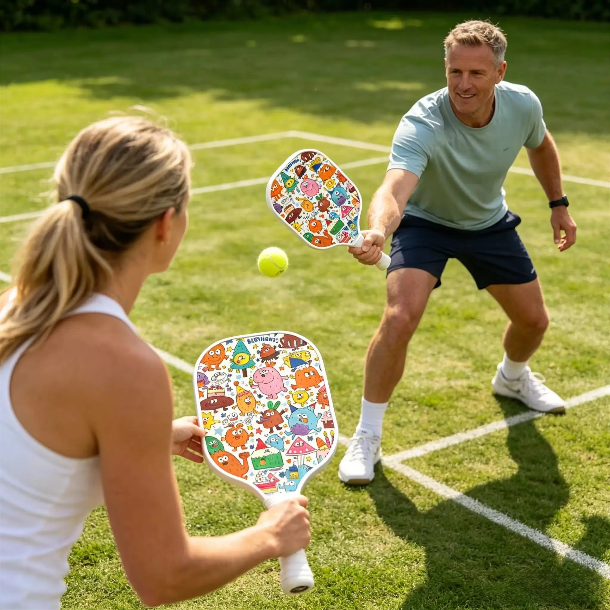 solid-wood-pickleball-rackets-starter-kit-anti-slip-handle-portable-pickle-ball-paddles-for-backyard-outdoor-casual-play