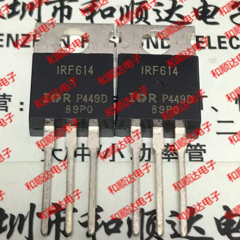New (5piece)  IRF614   TO-220  250V 2.0A