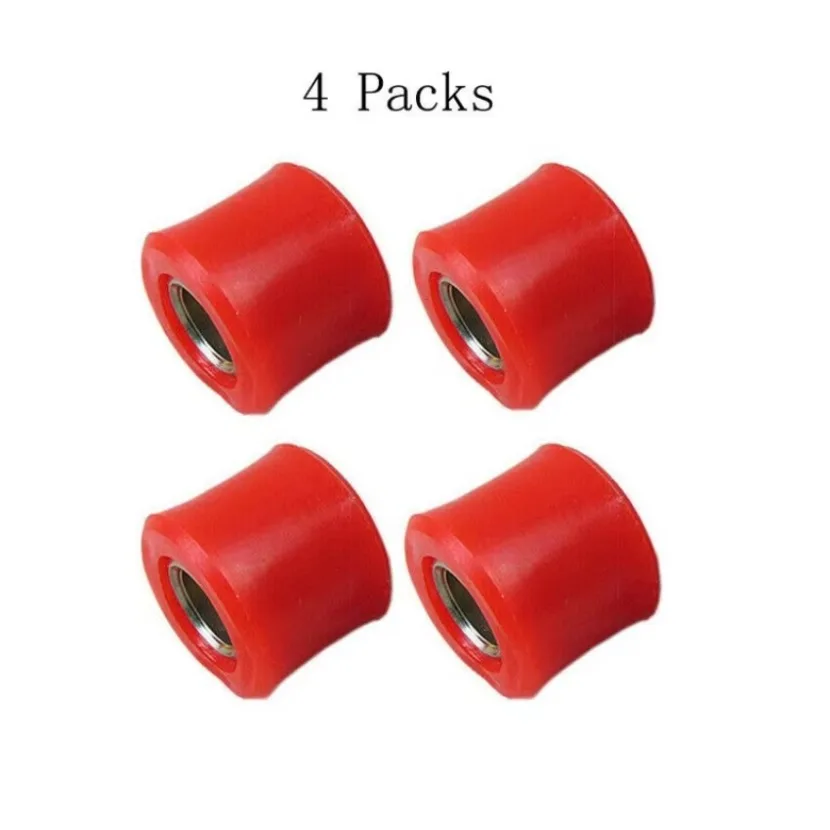 Motorcycle Bike Rear 10MM shock absorber Bush High Quality Red Rubber Ring 4x