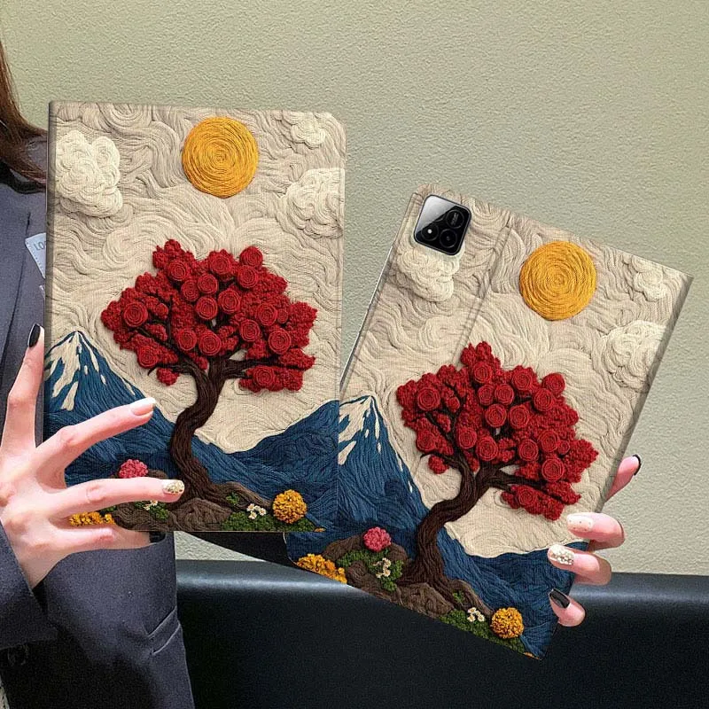 

Artistic landscape pattern For Xiaomi Redmi Mi Pad 5 6 6s 7 SE Pro Max Ultra 12.4 12.5 14 inch Tablet Case
