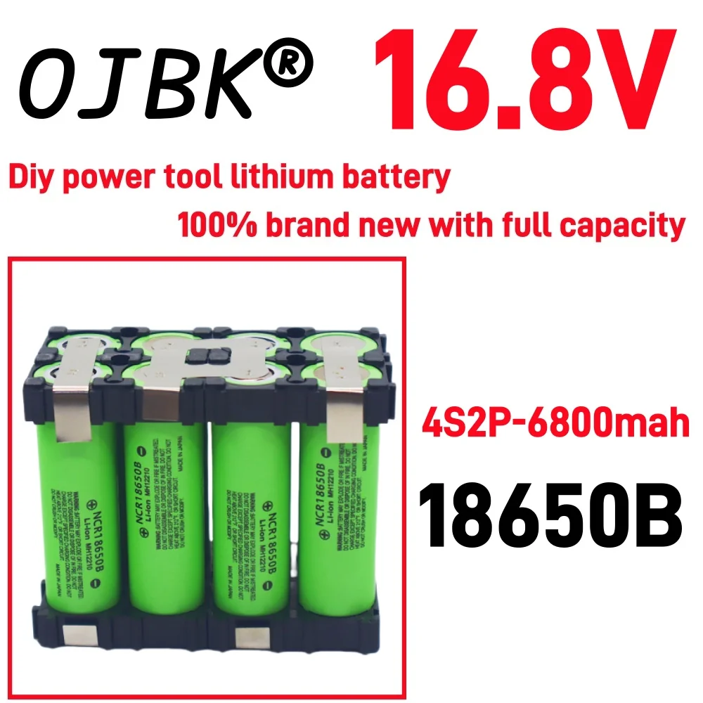 Original 100% full capacity 20A 18650 3400mAh 6800mAh 3S 4S 5S 12.6V 14.8V 18V DIY screwdriver battery welding battery pack