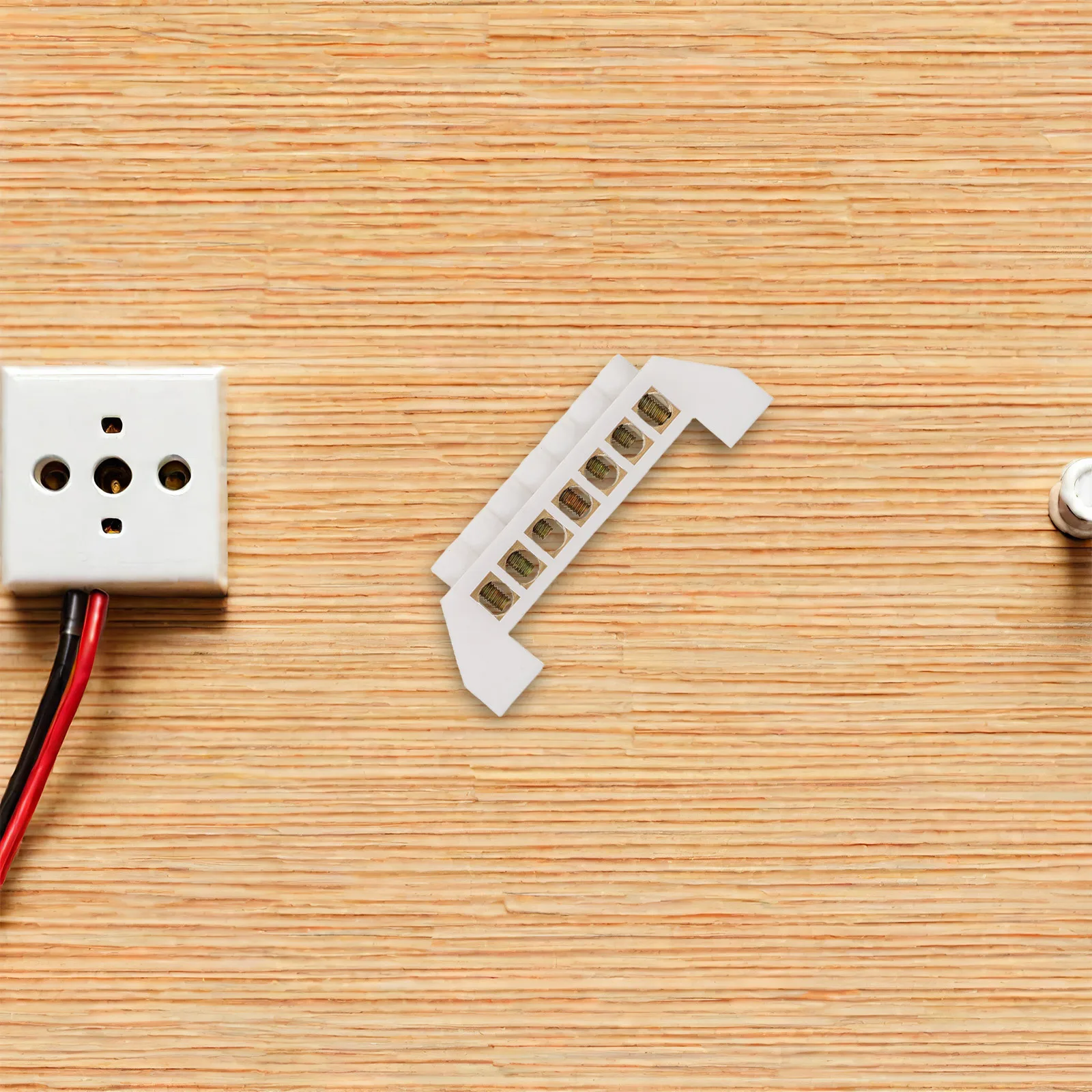 8 قطعة المسمار النحاس محطة التأريض قطاع موقف حافلة بار كتلة التوزيع الكهربائي سلك اتصال كتلة #5