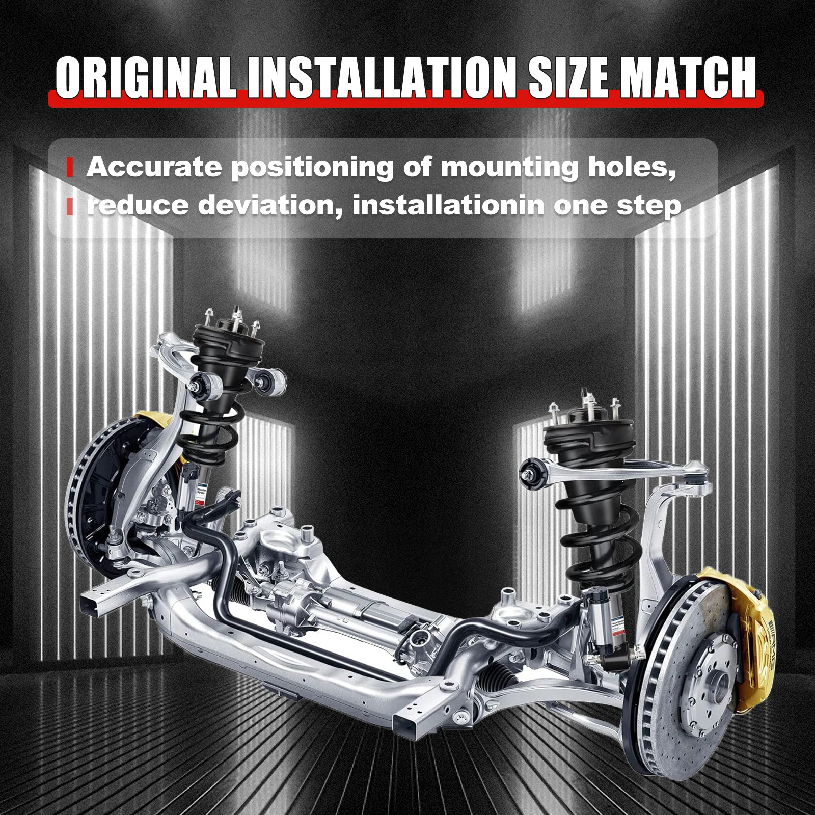 19353951 580-435 Ammortizzatore anteriore per Chevrolet Silverado Tahoe Suburban Cadillac Escalade ESV GMC Sierra Yukon XL 2007-2014