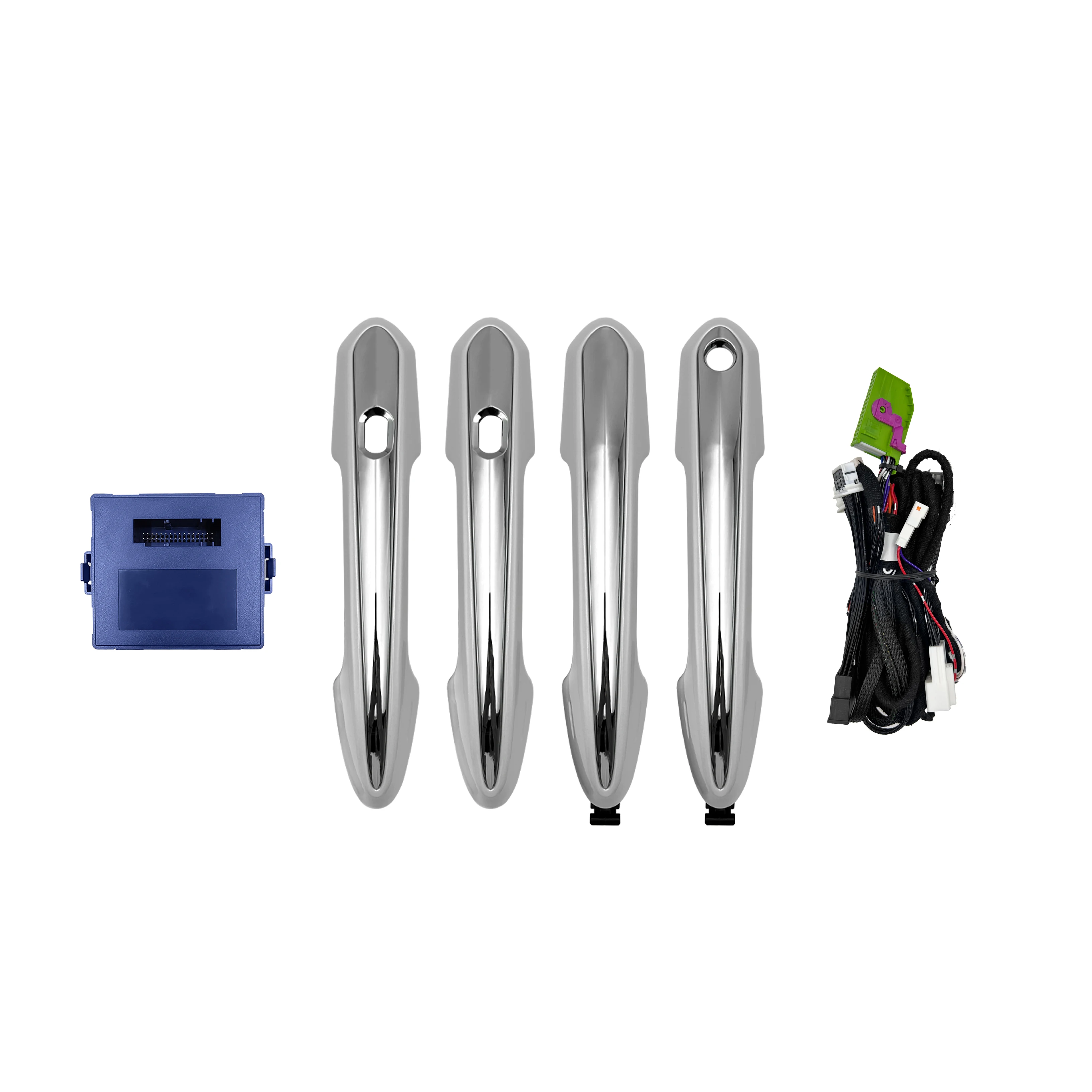 

Chidngde For Toyota Sienna PKE Keyless Entry System With 4 Door Handles Comfort Entry Keyless Access Keyless Entry Door Lock