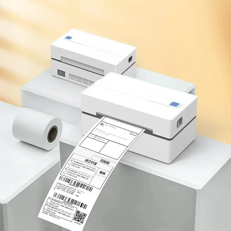 Thermal Label Printer Bluetooth Shipping Sticker Machine