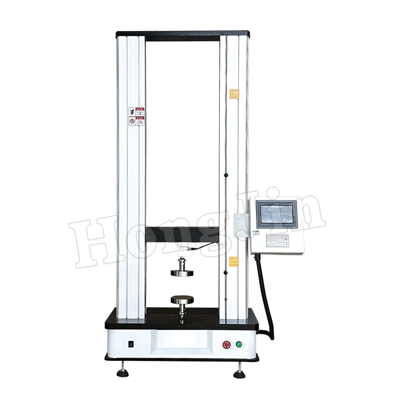 Rubber Strength Test Machine Plastic Tear Peel Tester Touch Screen Double Column Universal Tensile Testing Machine