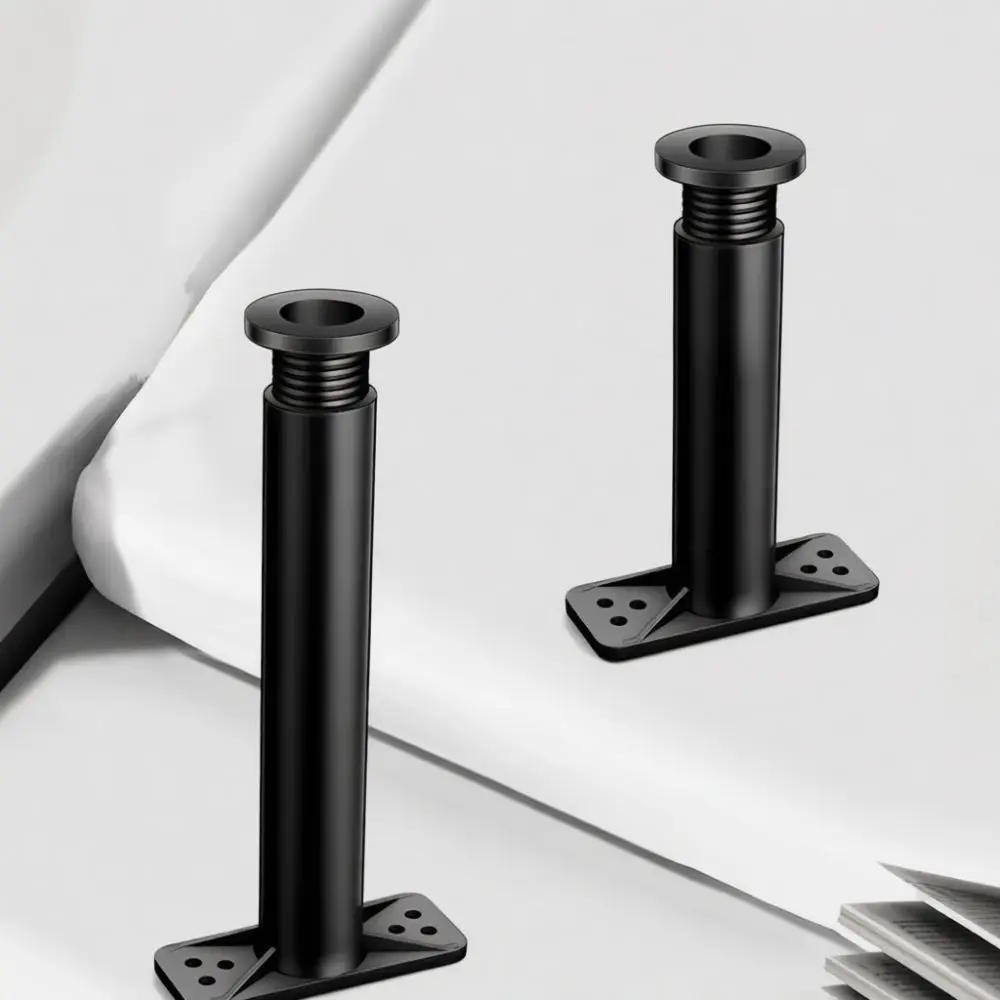 Furniture Support Leg Metal Bed Frame Adjustable Feet Replacement For Sofa Cabinet Base Strengthening Hardware Kit