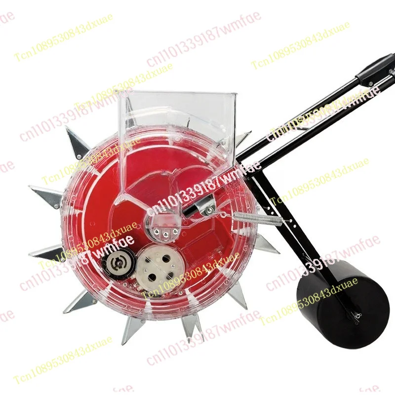 Plant Seed Disseminatos Hand-push Cotton Soybean Peanut and Corn Hand-propelled Seeder Roller Rotary Seeder Precision Planter