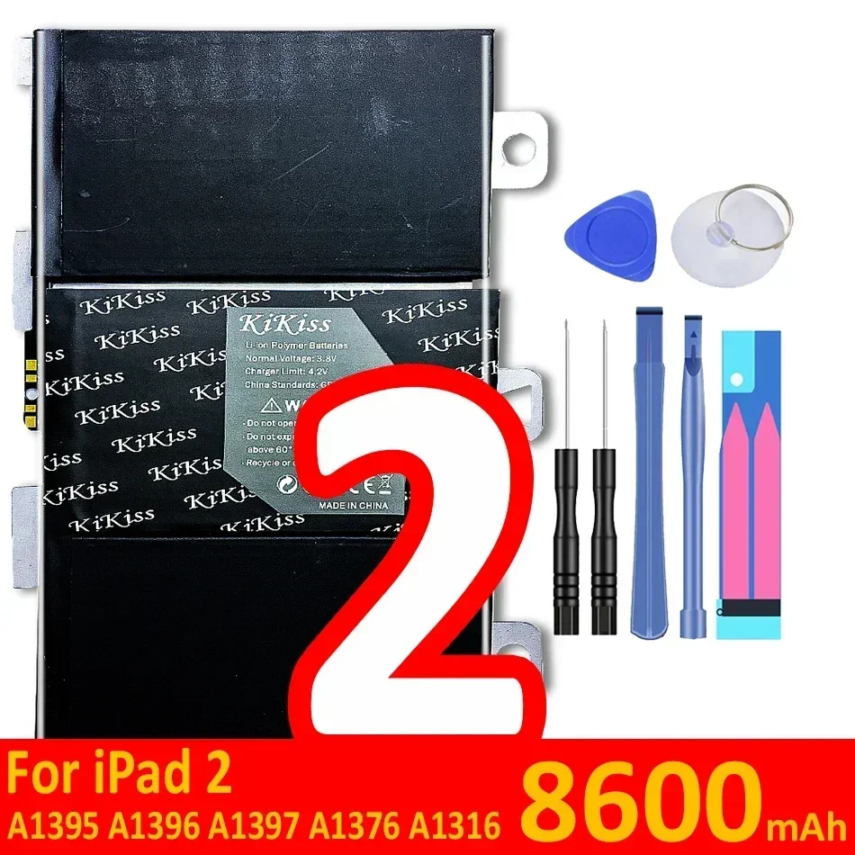 Tablet Battery For iPad 2 3 4 mini 5 6 Air 1 2 Air1 Air2 A1474 A1484 A1475