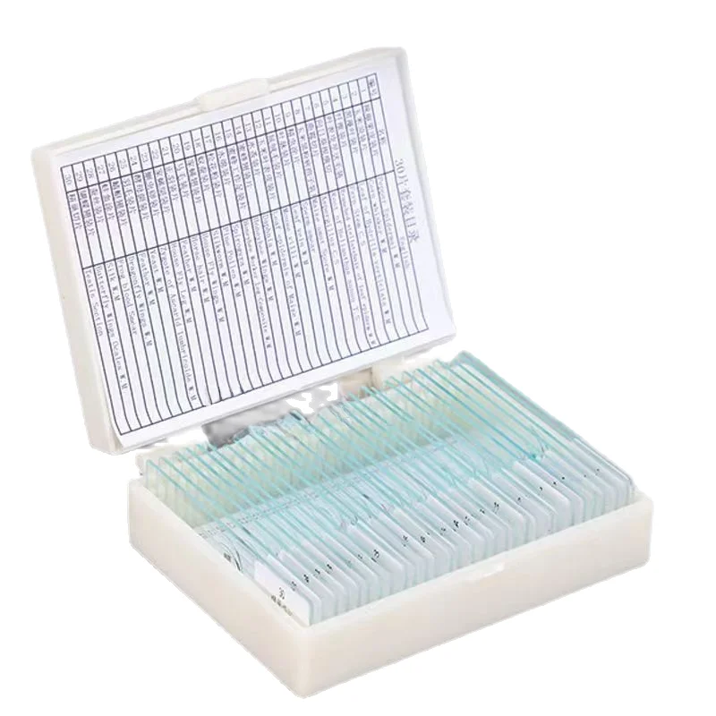 

30 Kinds Microscope Slide Microscope Slides For Lab Microscopic Glass Specimen Slides