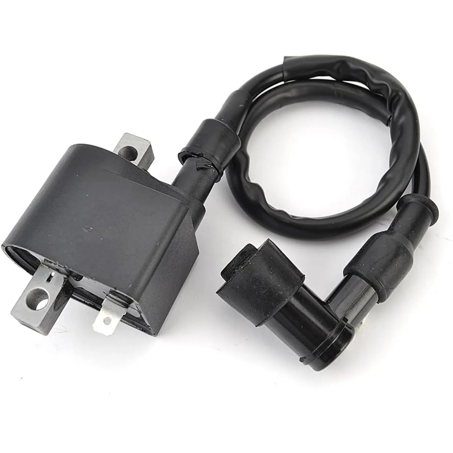 33410-12310 Ignition Coil For Suzuki AX100 FR80 AX 100 2-Stroke 100cc Motorcycle High Voltage Coil Spark Plug Cap Lead