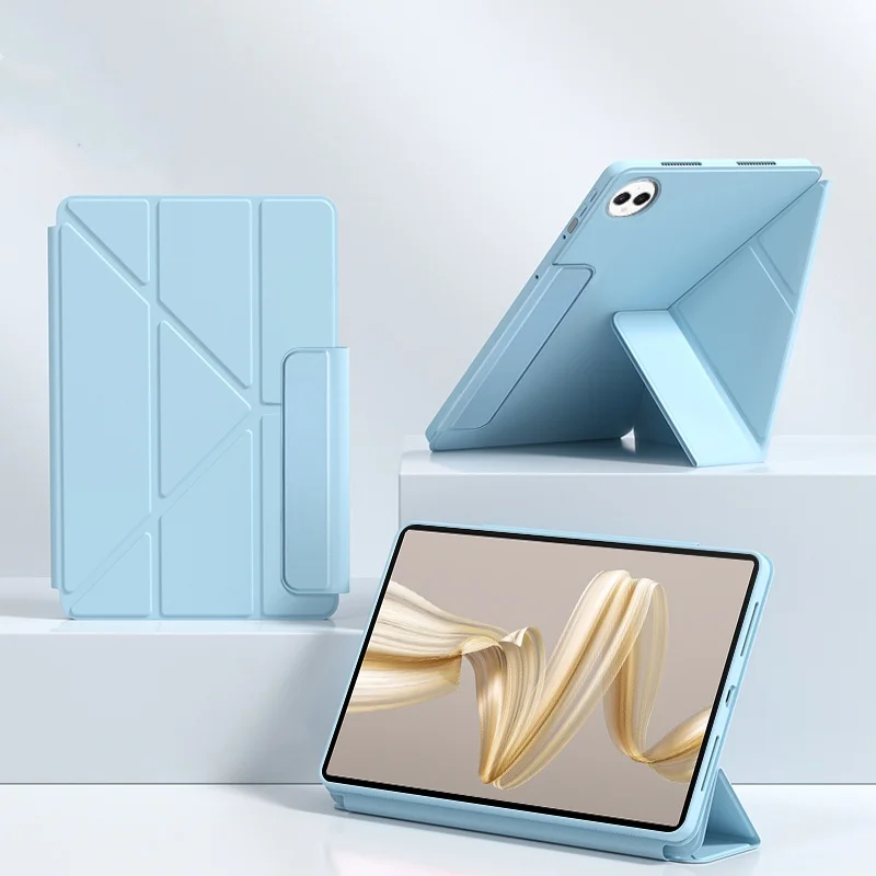 For Huawei Matepad Pro 12.2 Case 2024 2025 Multi-Folding Protective TPU Shell For Huawei MatePad Pro 12 2 2025 Tablet Cover