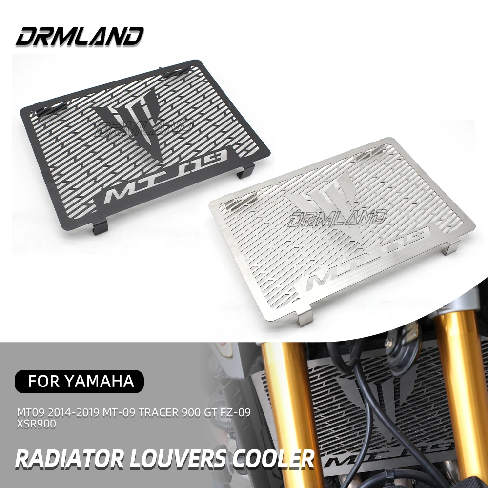 For YAMAHA MT09 2014-2019 MT-09 Tracer 900 GT FZ-09 XSR900 Stainless Steel Radiator Grille Grill Cover Guard Protector MT 09 NEW