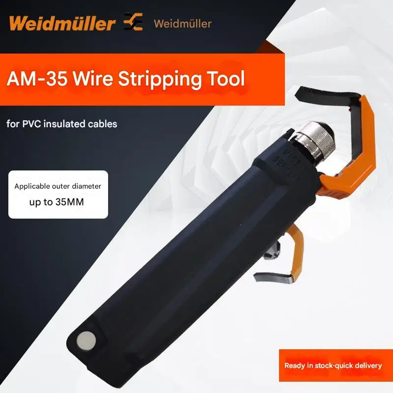 

Weidmuller 9001080000 AM 35 industrial cable wire Sheathing strippers tool