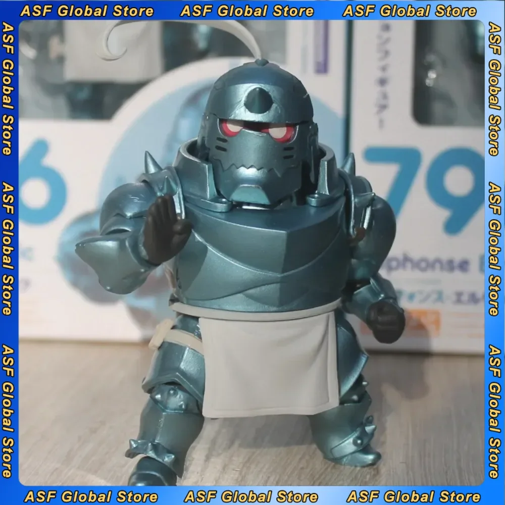 

10cm FULLMETAL ALCHEMIST Alphonse Elric Anime Figure Peripherals Pvc Model Desktop Decoration Statue Crafts Birthday Gifts Toys