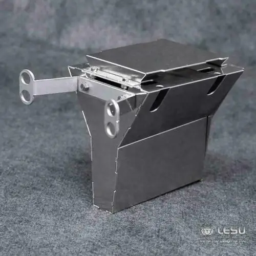 LESU RC 1/14 メタルマッドガードツールボックス DIY タミヤトラクタートラック車ダンパートレーラーモデルおもちゃ部品 TH15076