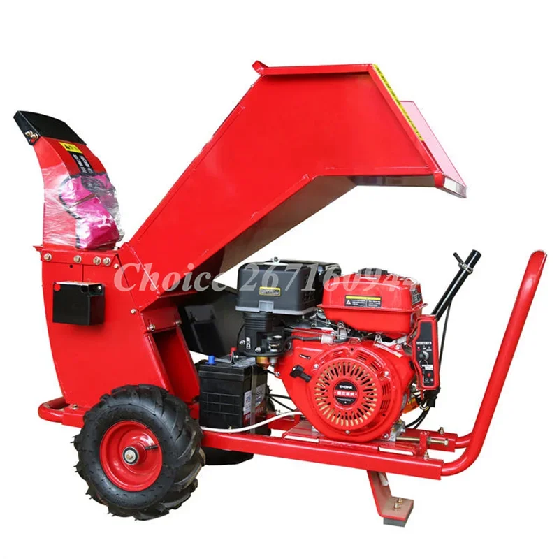 

Portable Hydraulic Water Cooled Electric Start Diesel Oil Machine Automatic Wood Crusher Machine Wood Chipper Shredder