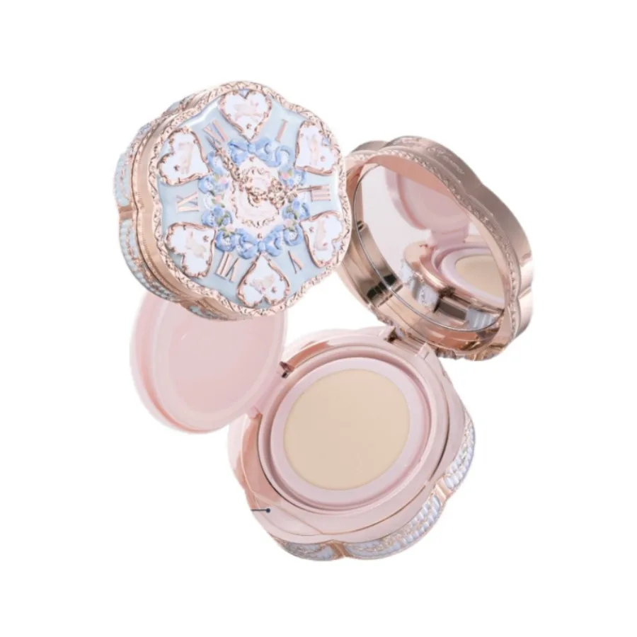 

Тональный крем-кушон Flower Know Makeup Base Garden Air Cushion Foundation CC, увлажняющий, с натуральным покрытием, консилер, для чувствительной кожи