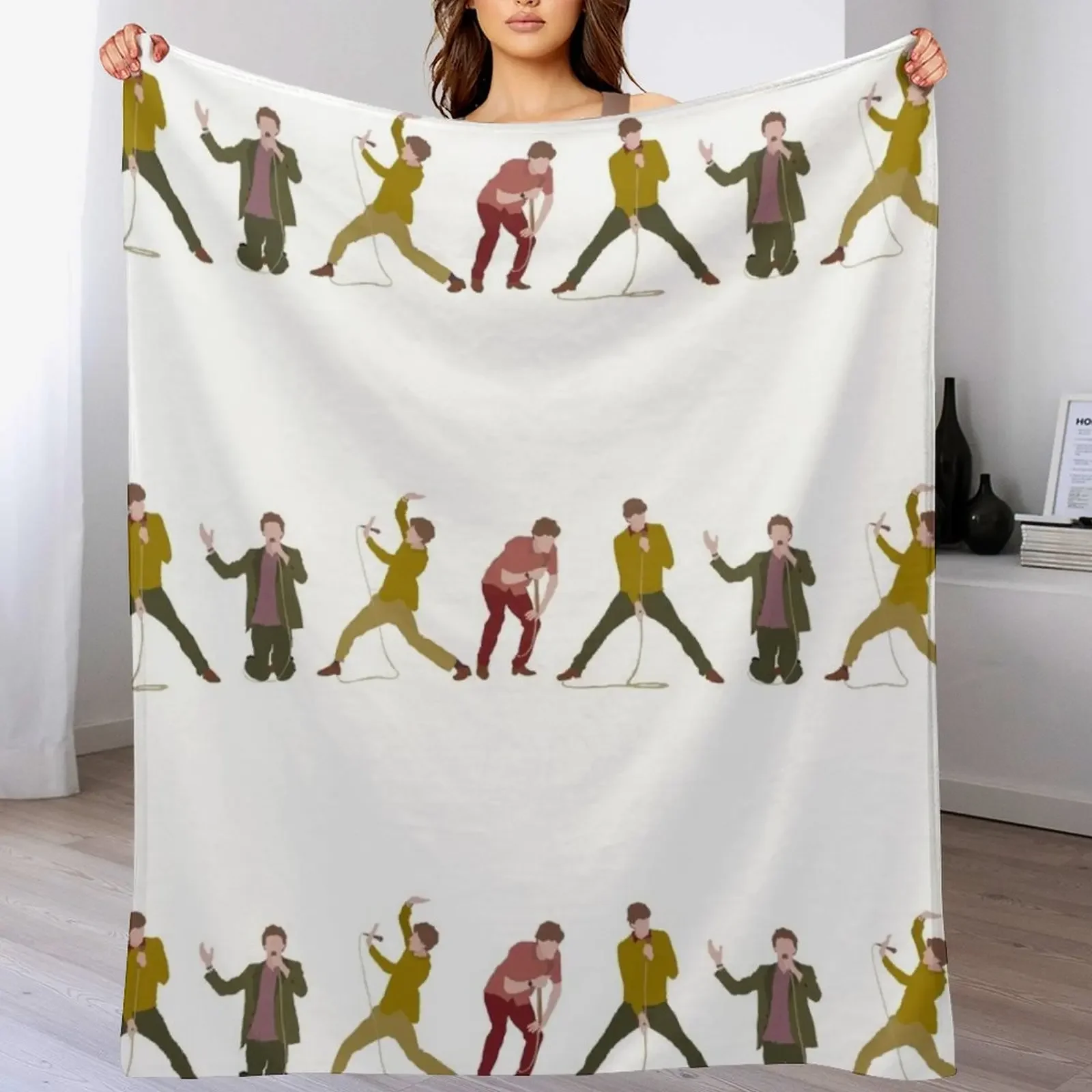 James Acaster Throw Blanket Easy Care Comfortable Blanket for Couch