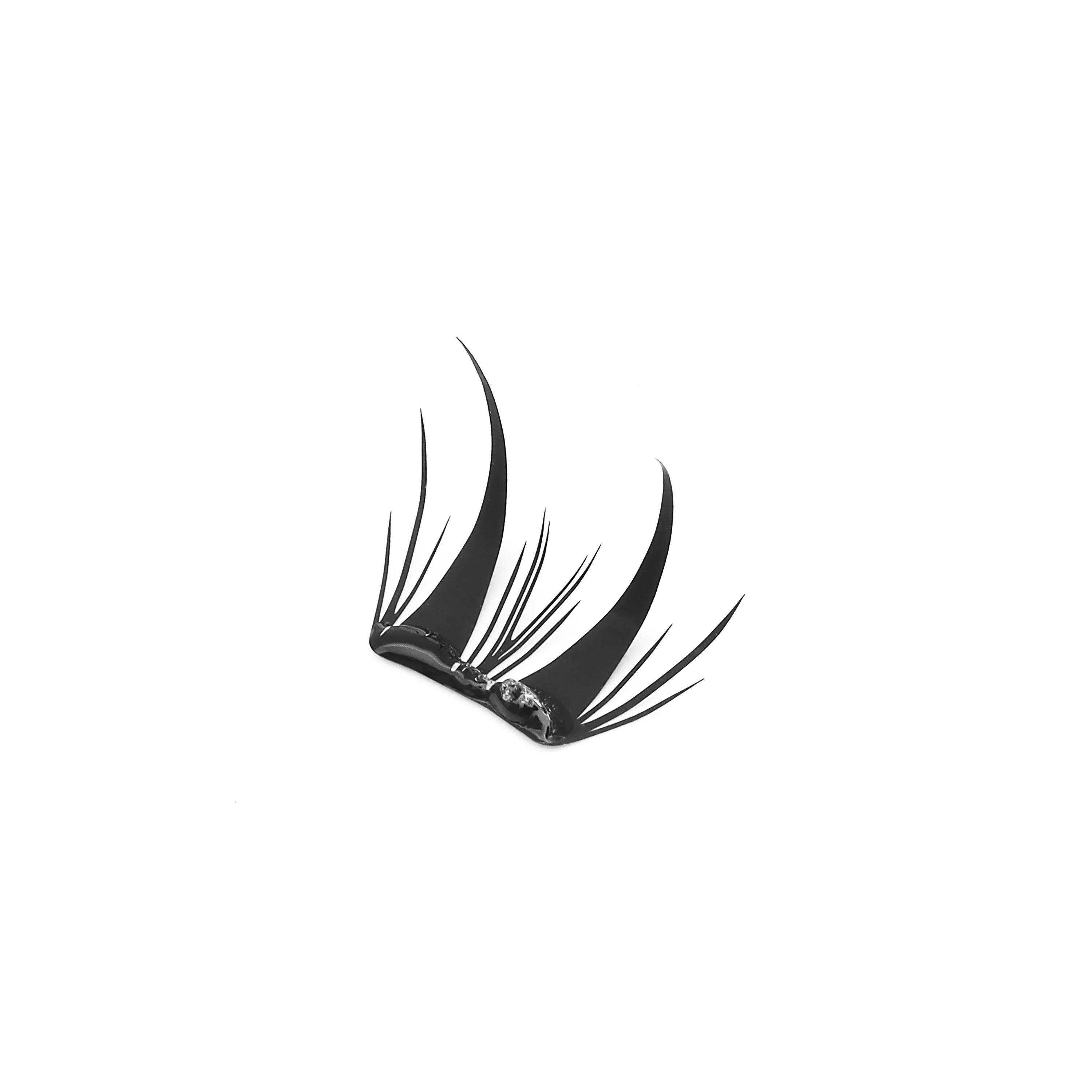 DINGSEN 10 Reihen Idol Lashes Selbstklebende Wimpern Natürliche Lange Anime Kleberfreie Cluster-Wimpern Make-up Korea Wimpern – Detail 25