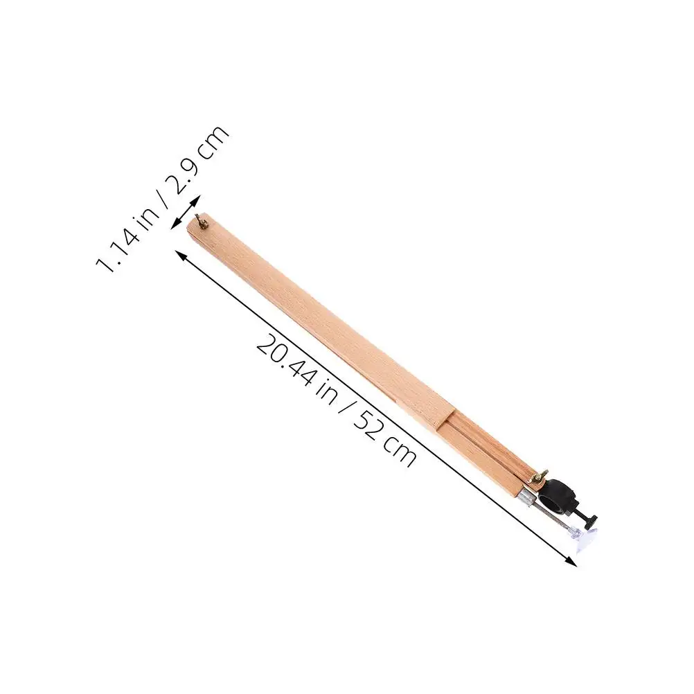 2 قطعة بوصلة دائرية صياغة بوصلات متعددة الوظائف أدوات رسم الرياضيات قفل الخشب الهندسي